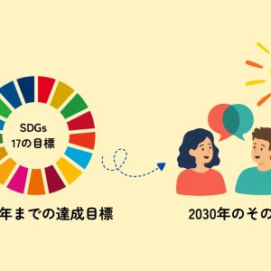 SDGsの達成目標である2030年とその後について
